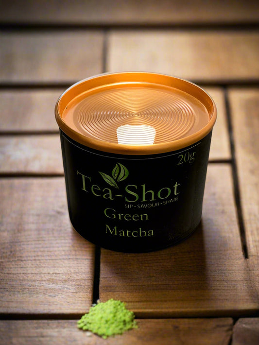 Japanese Ceremonial Matcha "Hisui" Tea-Shot