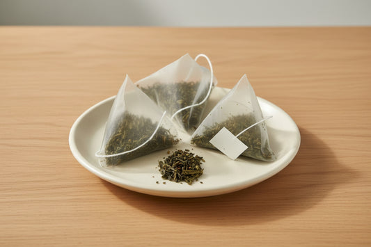 Green Mint Loose Leaf Pyramid